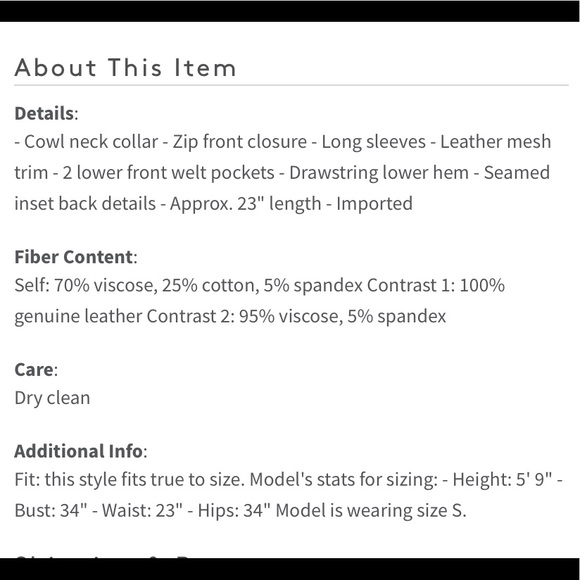 Poleci leather cuffed jacket and maxi skirt set - Picture 7 of 7